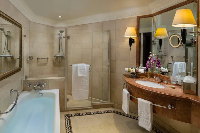 غرفة بريميوم بسريرين منفصلين بشرفة مع دخول الصالة، Intercontinental Phoenicia Beirut 1/1