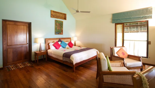 كوخ بسرير مزدوج بإطلالة على البحر، NEELESHWAR HERMITAGE 1/1