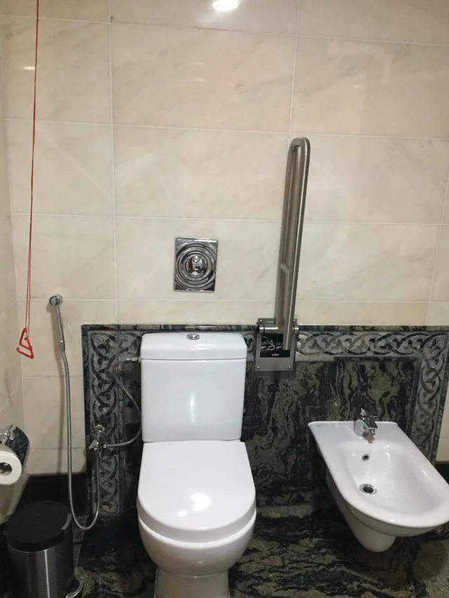غرفة بسرير مزدوج أو سريرين منفصلين لذوي الإعاقة، فندق مادن(Maden Hotel) 3/3