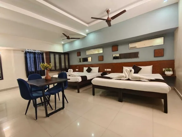 غرفة كلوب بسريرين مزدوجين، OYO Rooms off Aurobindo Ashram 9/10