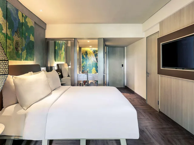 غرفة ديلوكس بسريرين مزدوجين بشرفة، Mercure Kuta Bali 1/4