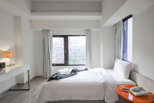 غرفة قياسية بسريرين منفصلين، Hotel Initial-Taichung 3/10