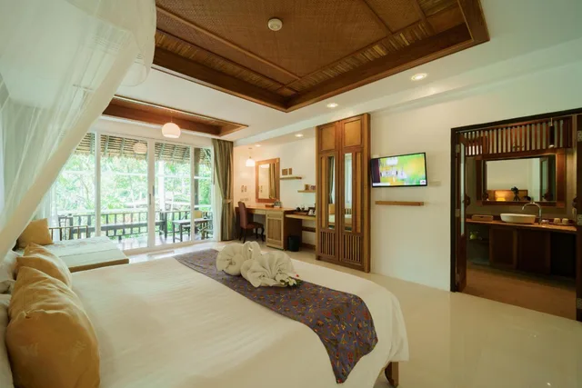 كوخ بسرير كينج، Ban Sainai Resort - SHA Extra Plus 6/10