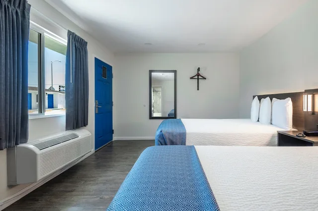 غرفة قياسية بسريرين مزدوجين، La Casita Inn 6/8