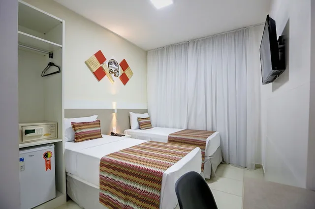 Standard Twin Não Fumante، Transamerica Fit Vitoria Praia de Camburi 2/5