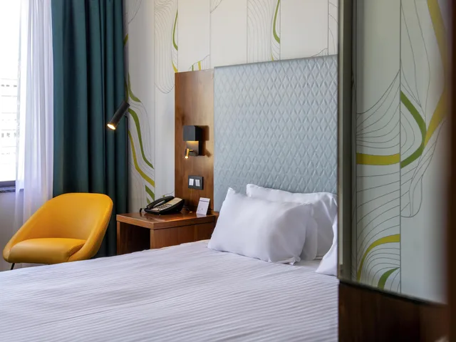 غرفة ديلوكس بسرير كينج بإطلالة على المتنزه مع أريكة، Maek Hotel Antwerp Central - Handwritten Collection 5/6