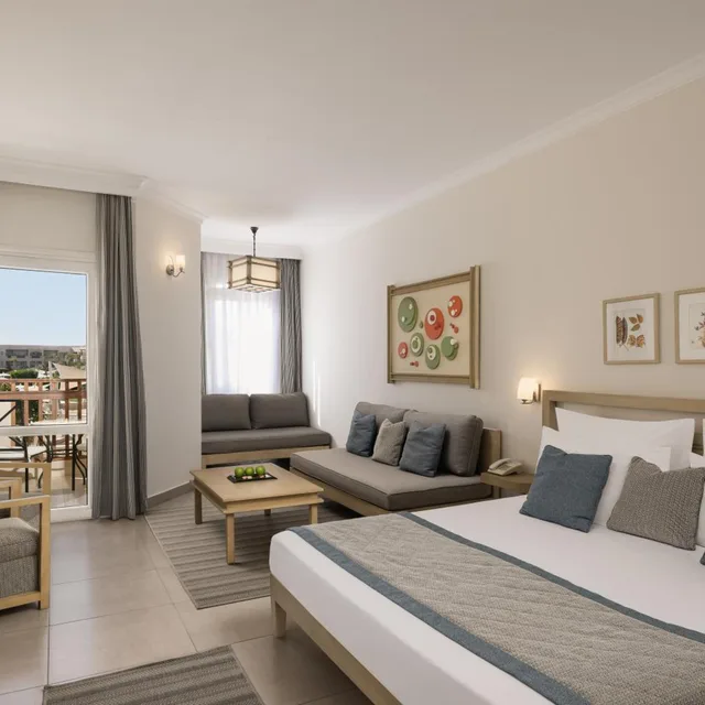 غرفة سوبيريور ديلوكس بسرير مزدوج بإطلالة على المسبح، JAZ Casa Del Mar Resort (Ex Iberotel casa Del Mar) 2/5