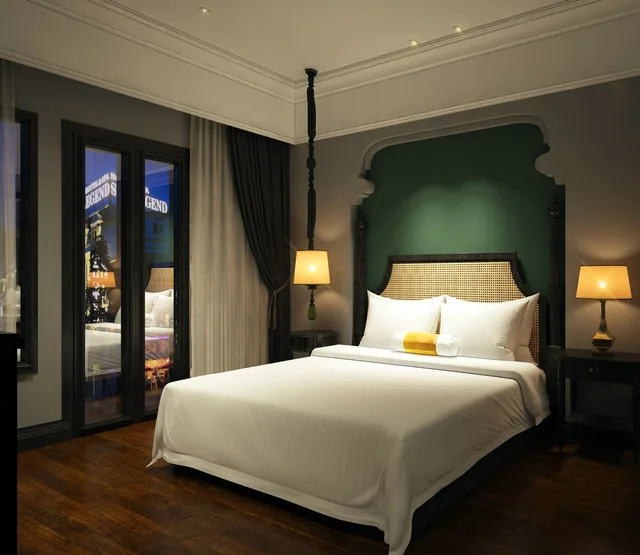 غرفة ديلوكس بسريرين منفصلين، Hanoi Ancient Paradise Hotel (ex Hanoi Old Town Hotel) 3/7