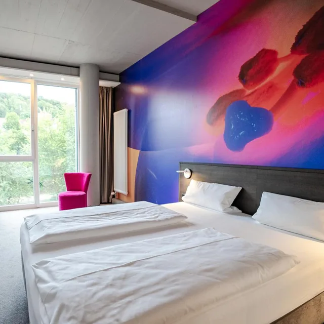 غرفة كبيرة بسرير كينج، Qubixx StadtMitteHotel 6/10
