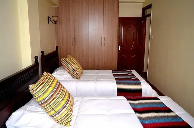 2 Bedrooms, City, Apartment, 1 Double and 1 Single Bed, 2 Bathrooms، Vela Suites 6/10