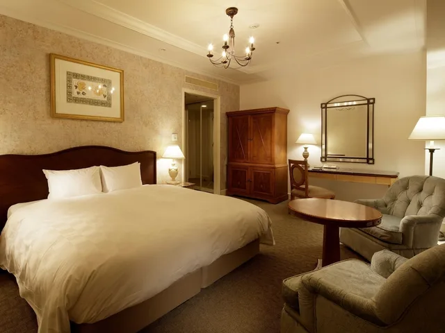 غرفة فاخرة بسرير كوين، Sendai Royal Park Hotel 3/6