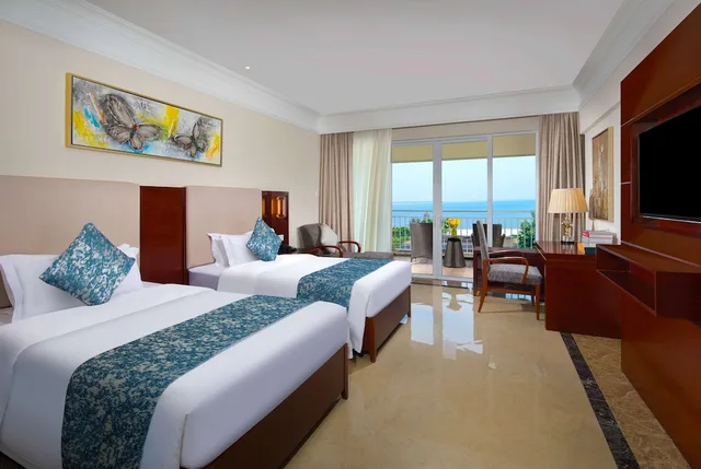 Serenity, Garden, Twin Beds, Wyndham Garden Wenchang Nanguo 2/10