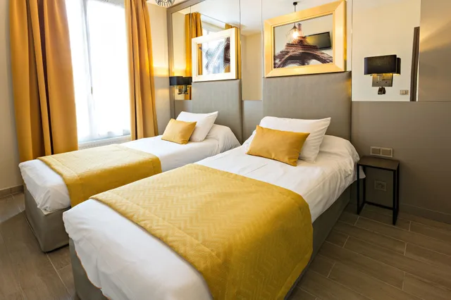 غرفة سوبيريور بسريرين منفصلين، Pratic Hotel 2/3
