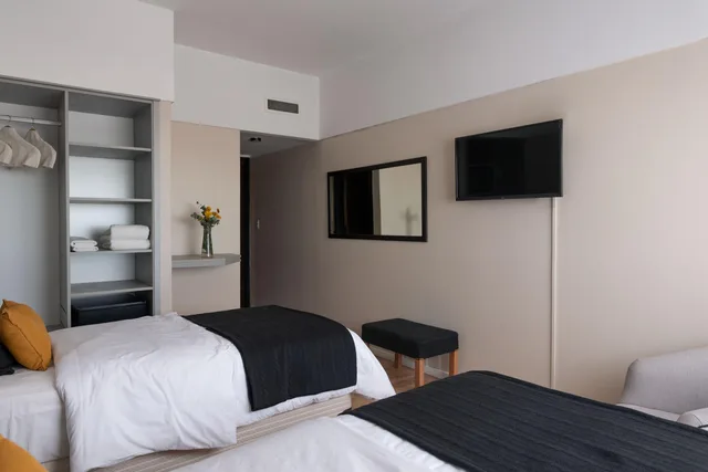 غرفة قياسية بسرير مزدوج، Rayentray Hotel 2/6