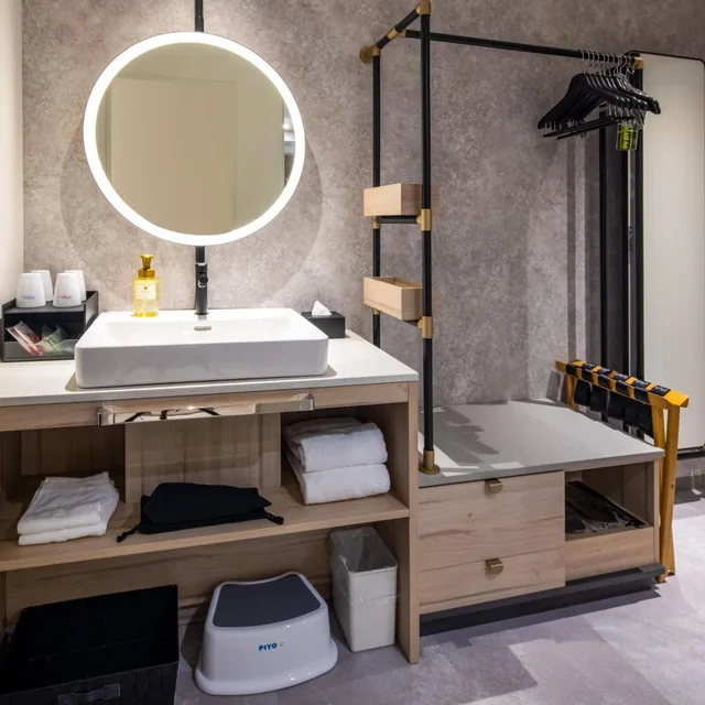 غرفة ديلوكس بسريرين منفصلين، Hotel Kintetsu Universal City 5/6