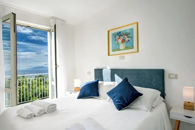 شقة سكنية ديلوكس بسرير كوين بإطلالة على البحر بغرفة نوم واحدة مع أريكة، Gocce di Capri Hotel & Serviced Residence 1/6