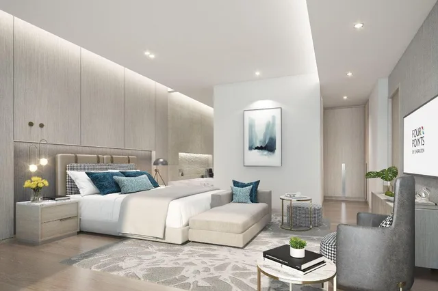 2 Bedrooms, Royal, Loft, Suite, King Bed, 2 King Beds, Sea View, High Floor، فور بوينتس شيراتون كورنيش جدة(Four Points by Sheraton Jeddah Corniche) 2/5