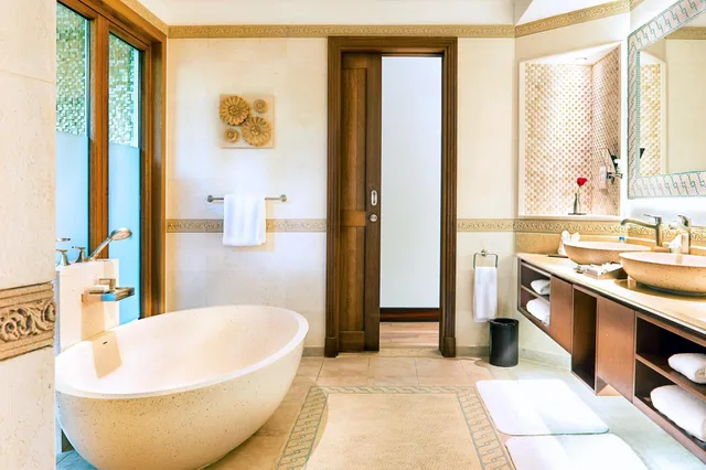 2 Bedrooms, Pool, Villa, King and Twin Beds, Sea View، Banana Island Resort Doha By Anantara 7/9