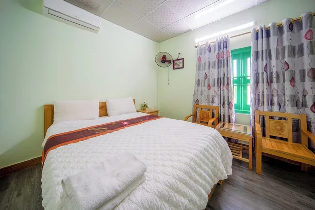 غرفة ديلوكس بسرير كينج وسرير كوين، Tam Coc Tuan Minh Homestay 1/10