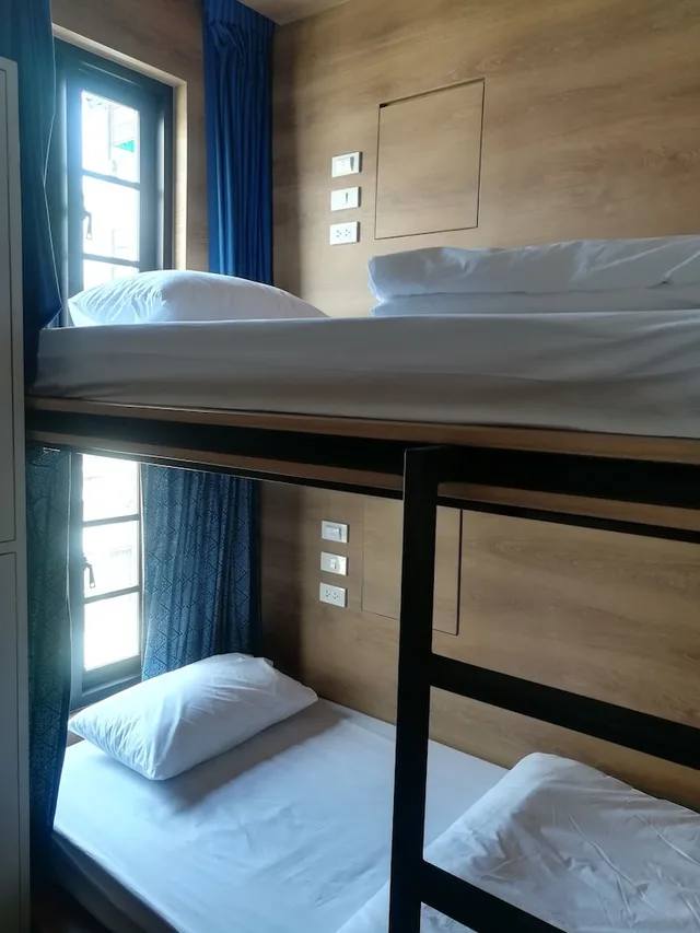 سكن مشترك مختلط بأربعة أسرّة بحمام مشترك، Natee Hostel 1/1