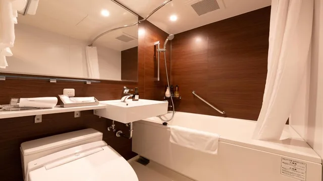 غرفة قياسية بسريرين منفصلين، Kobe Hotel Juraku 4/4