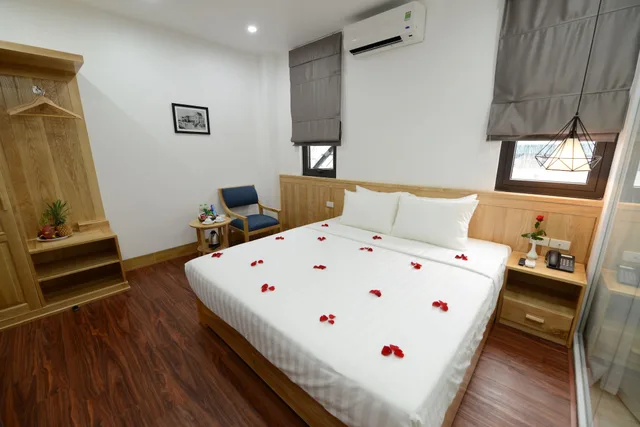 غرفة تنفيذية بسرير مزدوج، Blue Hanoi Inn City Hotel 3/4