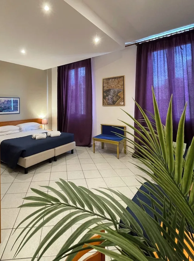 غرفة كومفورت بسرير كوين، HOTEL LEOPOLDA 4/6