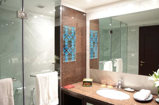 جناح تنفيذي بسرير كينج مع دخول الصالة، DUSHANBE SERENA HOTEL 4/4