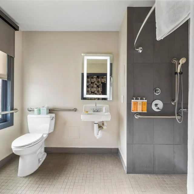 غرفة بسريرين منفصلين لذوي الإعاقة، Hotel Epik 7/10