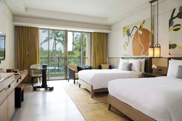 غرفة ديلوكس بسريرين مزدوجين، Renaissance Sanya Resort and Spa 1/6