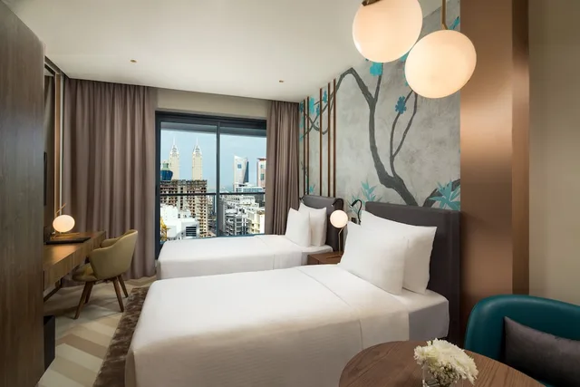 استوديو سوبيريور بسريرين منفصلين، Millennium Place Barsha Heights Apartments 2/8