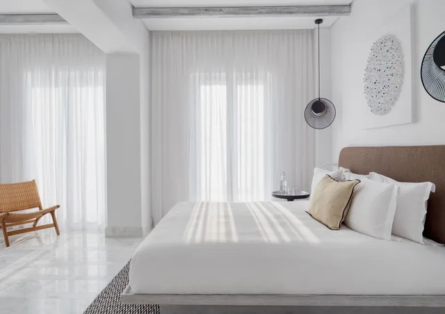 1 Bedroom, Pool, Galaxy, Suite, King Bed, Sofa، Mykonos Riviera Hotel And Spa 5/10