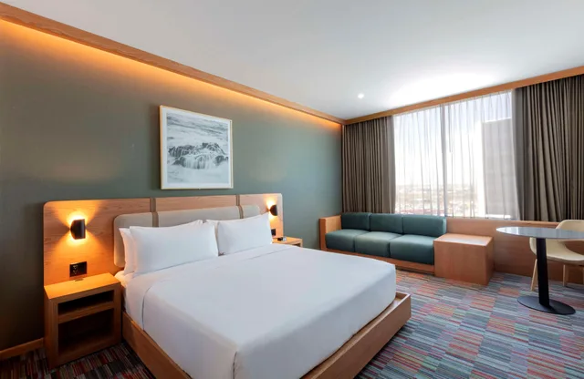 جناح جونيور بإطلالة، Hilton Garden Inn Guadalajara Airport 3/5