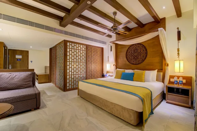 Chalet, Twin Beds, Sea Side، Radisson Blu Resort Temple Bay Mamallapuram 3/5