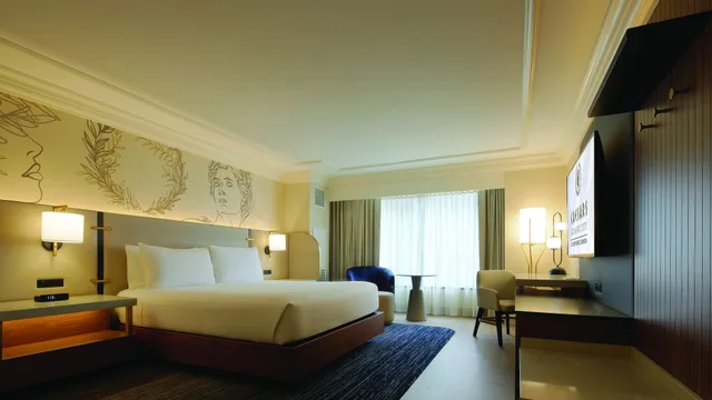 Tower, Centurion, Premium, King Bed, Ocean View, Smoking, Caesars Atlantic City- A Caesars Rewards Destination 1/3