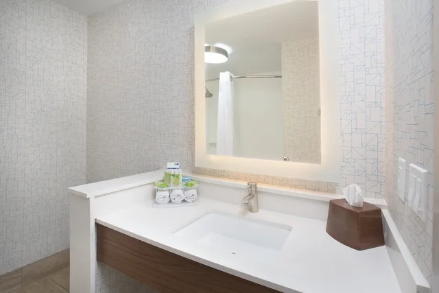 غرفة قياسية بسرير كينج بإطلالة على المدينة، Holiday Inn Express Salt Lake City Downtown 4/6