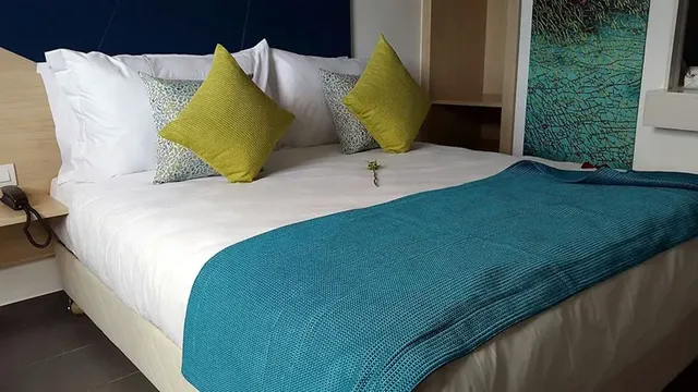 غرفة قياسية بسرير مزدوج بإطلالة على الحديقة، Relax Hotel Oujda 5/5