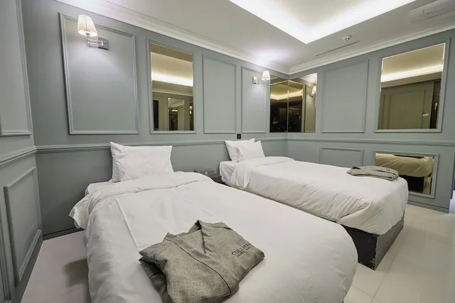 غرفة بسريرين منفصلين، Hotel Cullinan Wangsimni 5/10