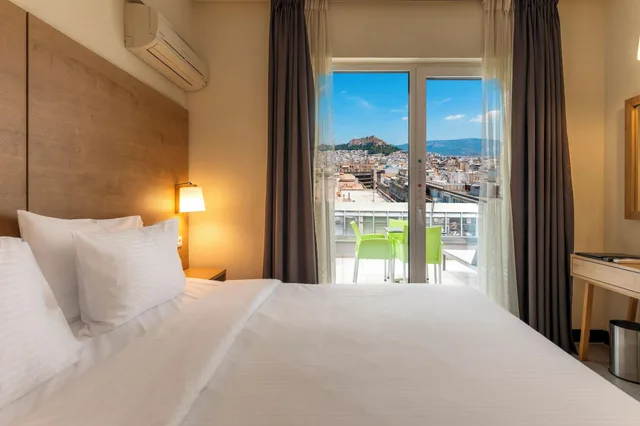 غرفة تنفيذية بسرير مزدوج بشرفة، Polis Grand Hotel 4/10