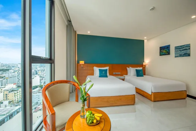 Deluxe, Twin Beds, Partial Ocean View, Mandila Beach Hotel Danang 3/4
