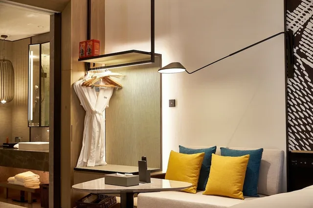 غرفة بريميوم بسريرين مزدوجين، Crowne Plaza Qidong 4/4