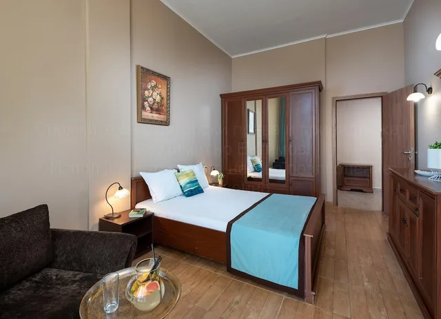 شقة بسريرين كوين بإطلالة على المدينة بغرفتي نوم مع أريكة، Festa Pomorie Resort 2/3