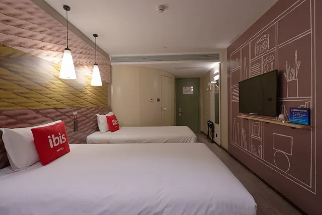 غرفة بسريرين منفصلين، Ibis Beijing Changying 1/4