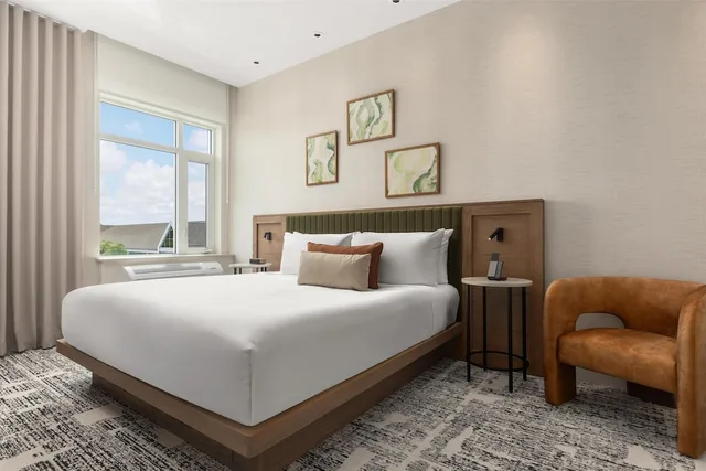 غرفة قياسية بسرير كينج لذوي الإعاقة، Hotel Railwayparc Montreal, Tapestry Collection by Hilton 1/6