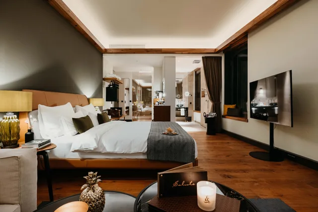 جناح جونيور ركني بسرير كينج بإطلالة على المدينة، DO & CO Hotel Munchen 2/3