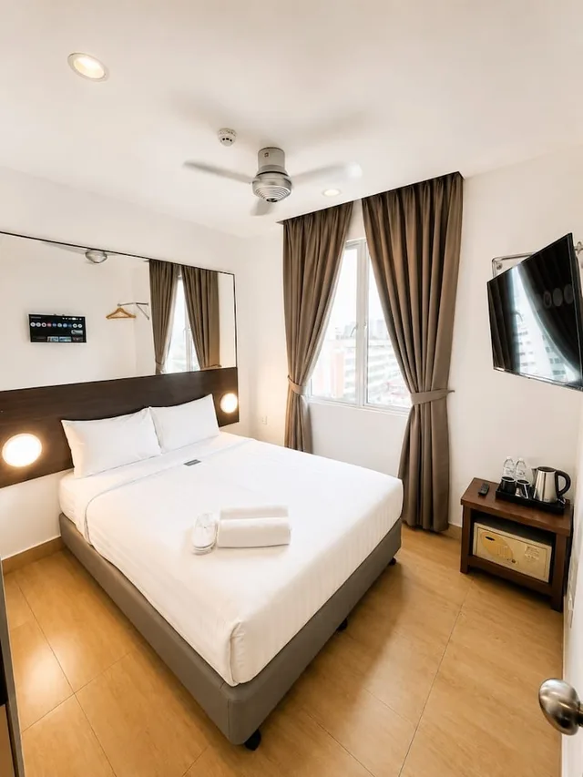 غرفة رباعية بسريرين كوين، Tune Hotel Georgetown Penang 3/10