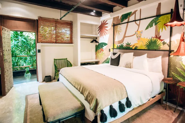 Jungle, Suite, King Bed, Bathtub، Orchid House Tulum 2/2