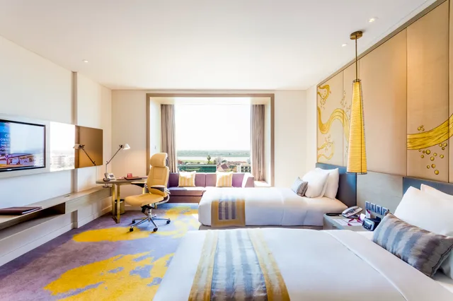 غرفة قياسية بسريرين منفصلين في طابق مرتفع، Crowne Plaza Vientiane by IHG 1/1