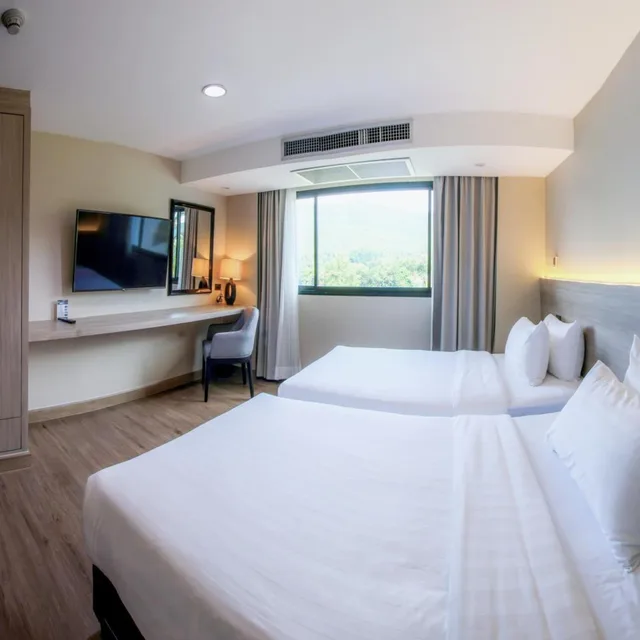 غرفة رباعية، Alpine Golf Resort Chiang Mai 1/10