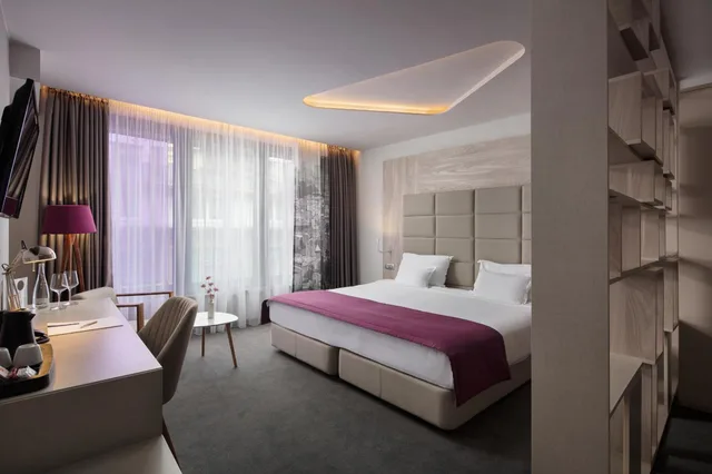 غرفة بزنس كومفورت بسرير مزدوج أو سريرين منفصلين، COLORS INN HOTEL SARAJEVO 8/10